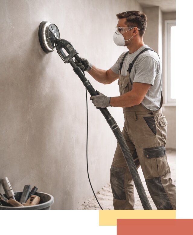 Профессиональная шлифовка стен в Глазове быстро и качественно