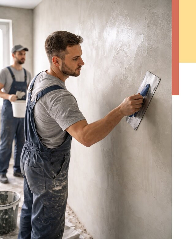 Глянцевание штукатурки стен в Глазове от 7652 руб. — услуги и затирка | ОТДЕЛОЧНИК-Глз