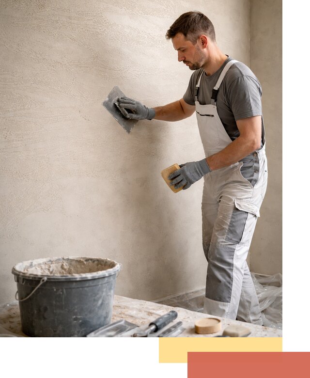 Декоративная штукатурка травертин в Глазове для стен и потолков