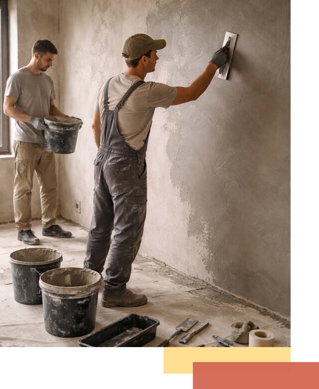 Нанесение микроцемента на стены в Глазове качественно и быстро