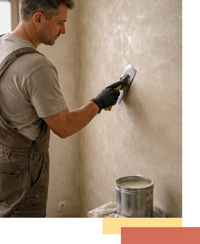 Нанесение воска на штукатурку в Глазове для защиты и блеска