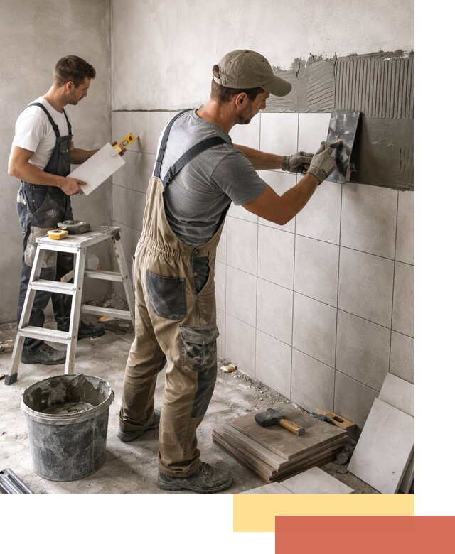 Укладка плитки на стены в Глазове профессионально и надежно