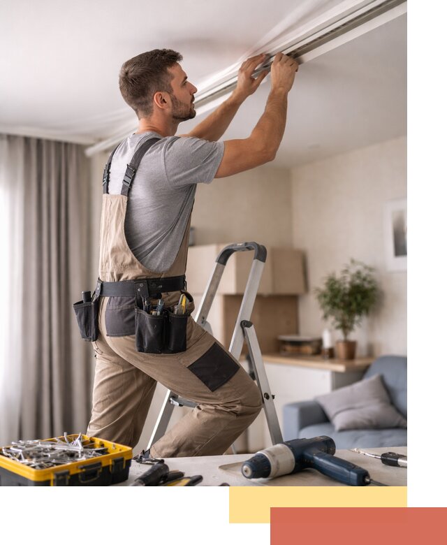 Ремонт натяжных потолков в Глазове — качественно и оперативно