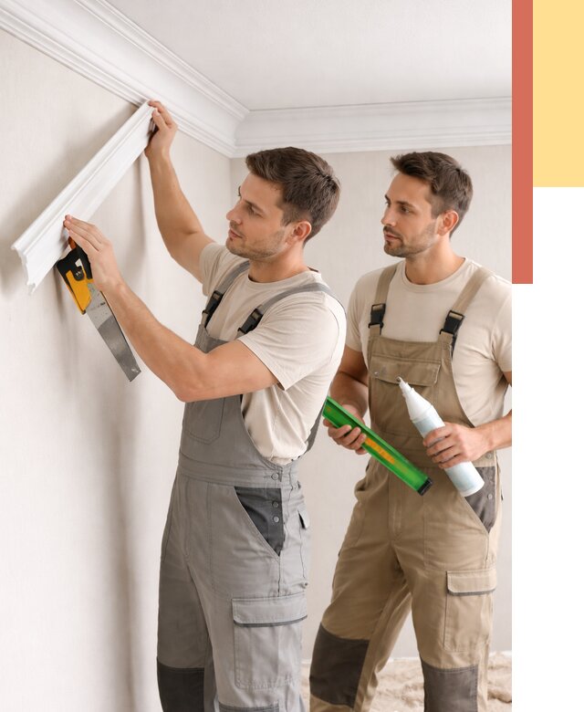 Монтаж потолочного плинтуса в Глазове от 2347 руб. — быстро и недорого | ОТДЕЛОЧНИК-Глз
