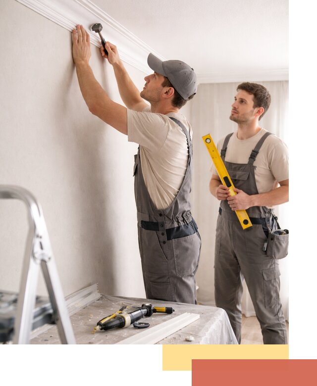 Монтаж потолочного плинтуса в Глазове качественно и быстро