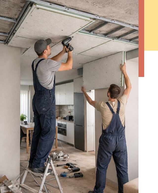 Шумоизоляция потолка панелями зипс в Глазове от 1888 руб. под ключ | ОТДЕЛОЧНИК-Глз